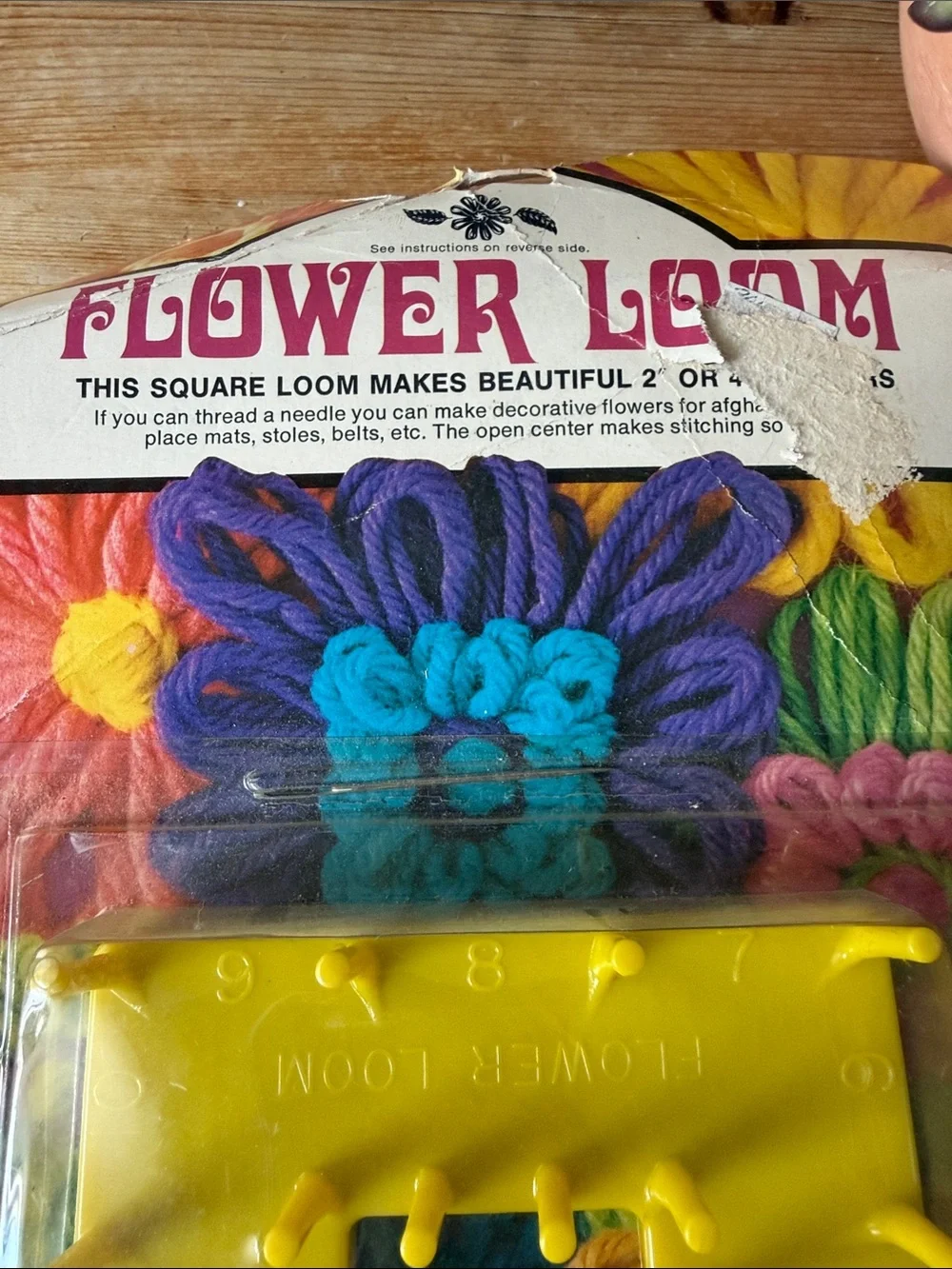 Vintage Flower Loom Square Kit